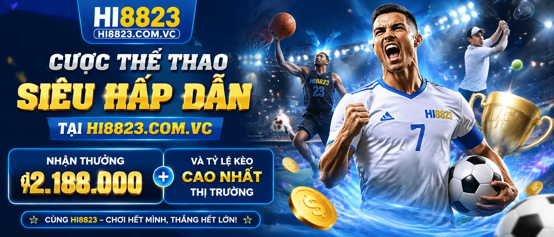 Hình ảnh thể thao với không gian theo dõi trận đấu