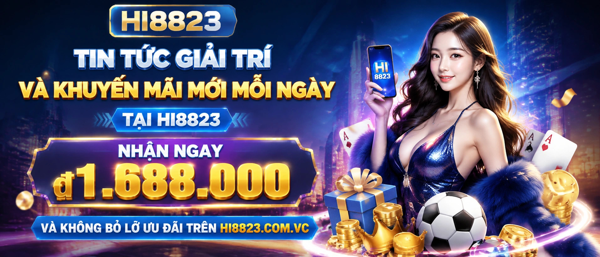 Ưu đãi nạp đầu và quay miễn phí trên hi8823