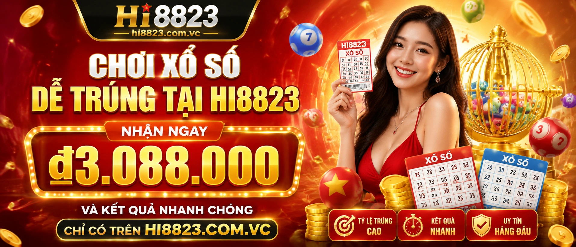Màn hình mobile xem xổ số với bố cục thẻ rõ ràng và nút thao tác lớn